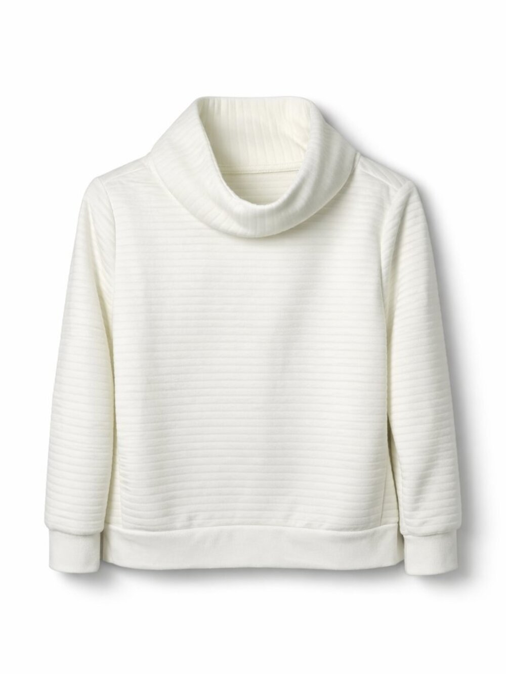 The Sweatshirt Project White Ribbed Pullover | Women’s Small | NWT
